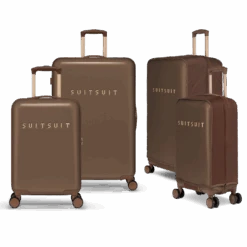 Fab Seventies - Cocoa Brown - Safe Travels Set (20/28 INCH)