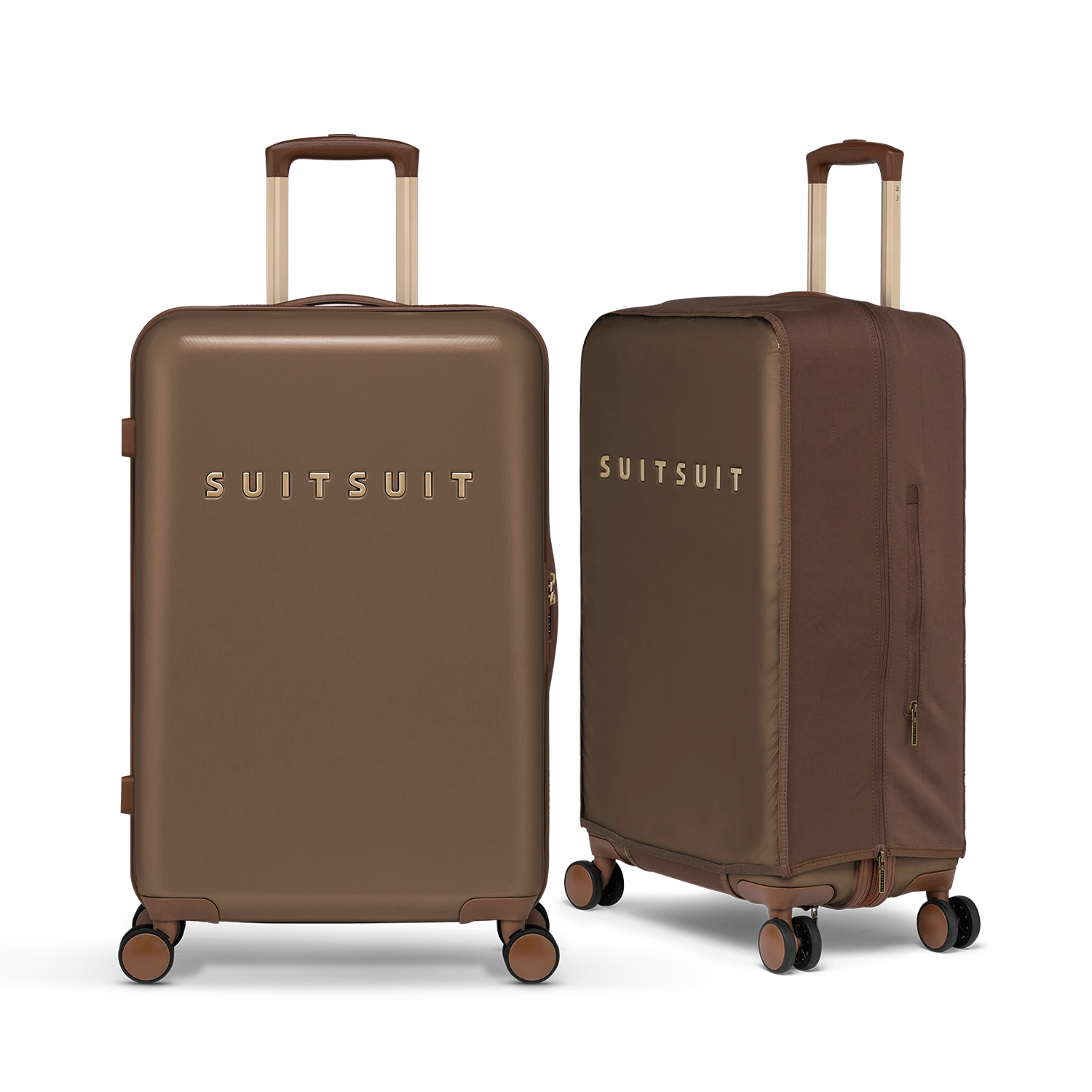 Fab Seventies - Cocoa Brown - Safe Travels Set (24 INCH)