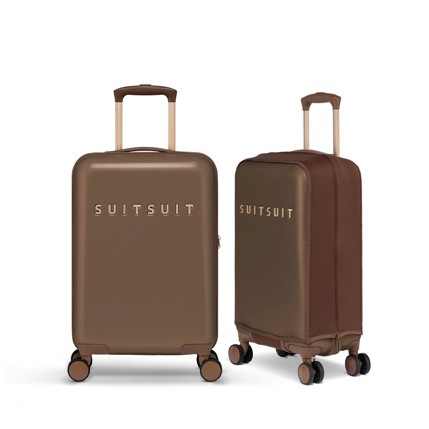 Fab Seventies - Cocoa Brown - Safe Travels Set (20 INCH)