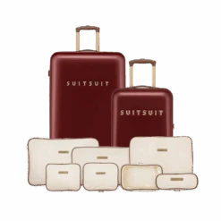 Fab Seventies Classic - Biking Red - Perfect Packing Set (20/28 INCH)