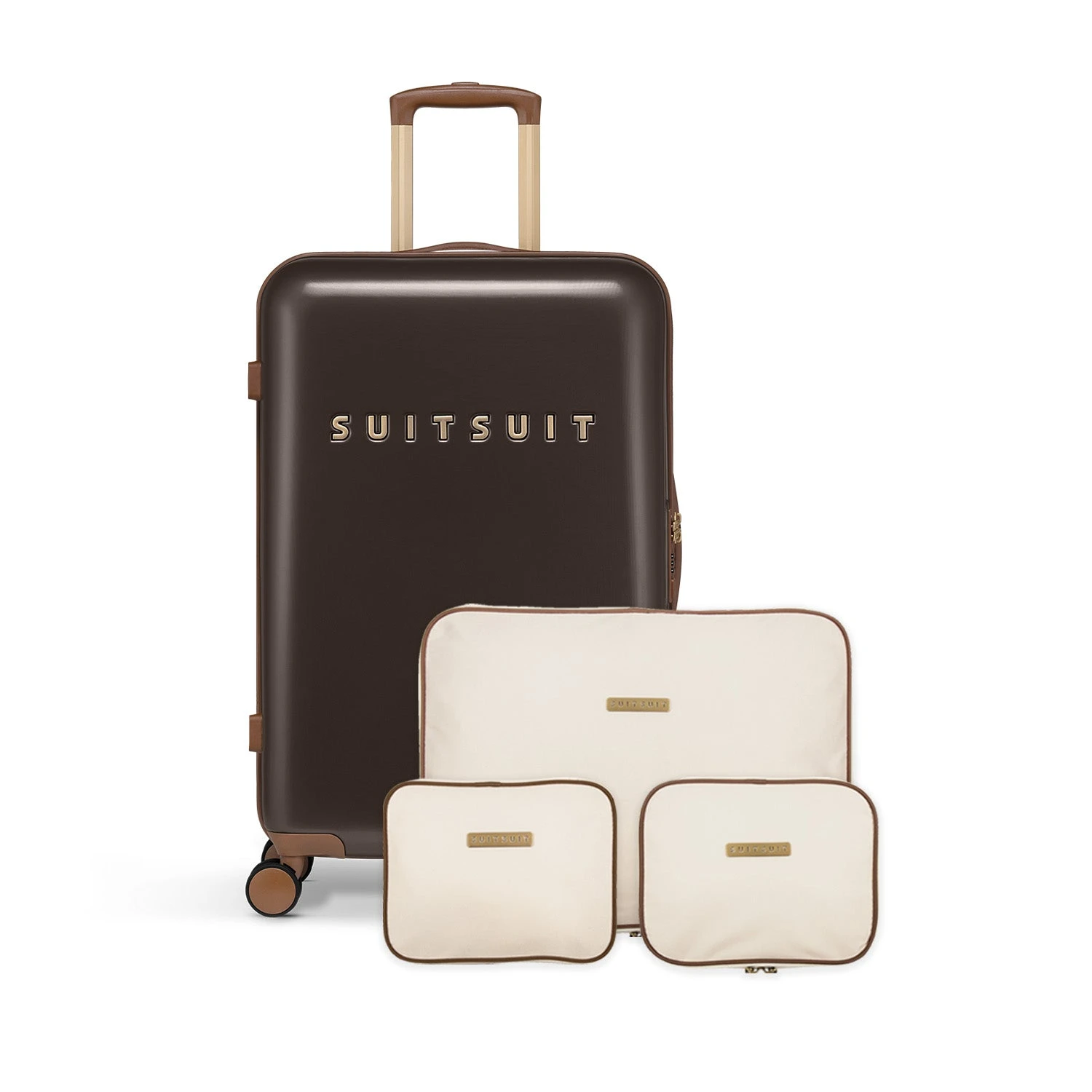 Fab Seventies Classic - Espresso Black - Perfect Packing Set (24 INCH)