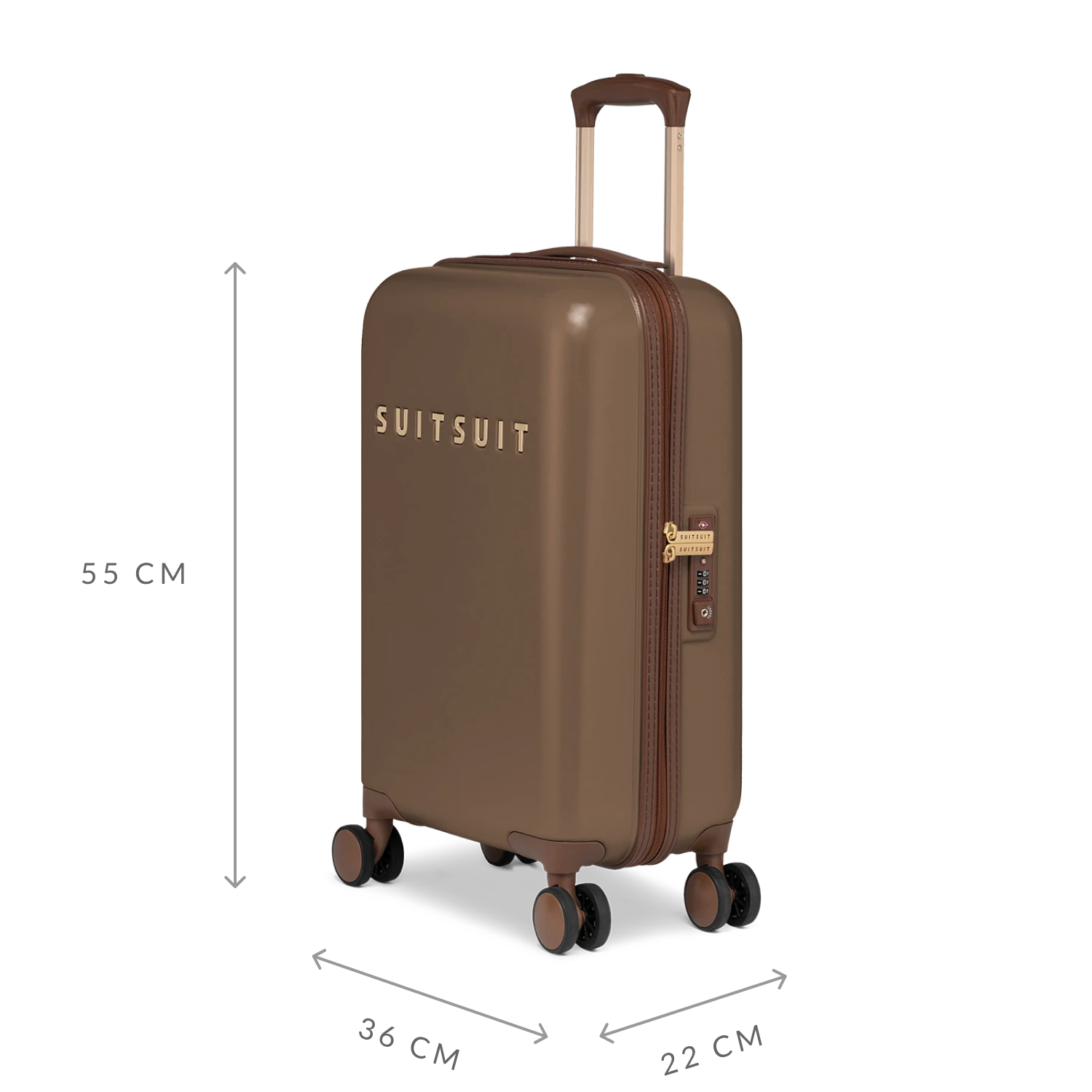 Fab Seventies - Cocoa Brown - Safe Travels Set (20 INCH) - Image 6