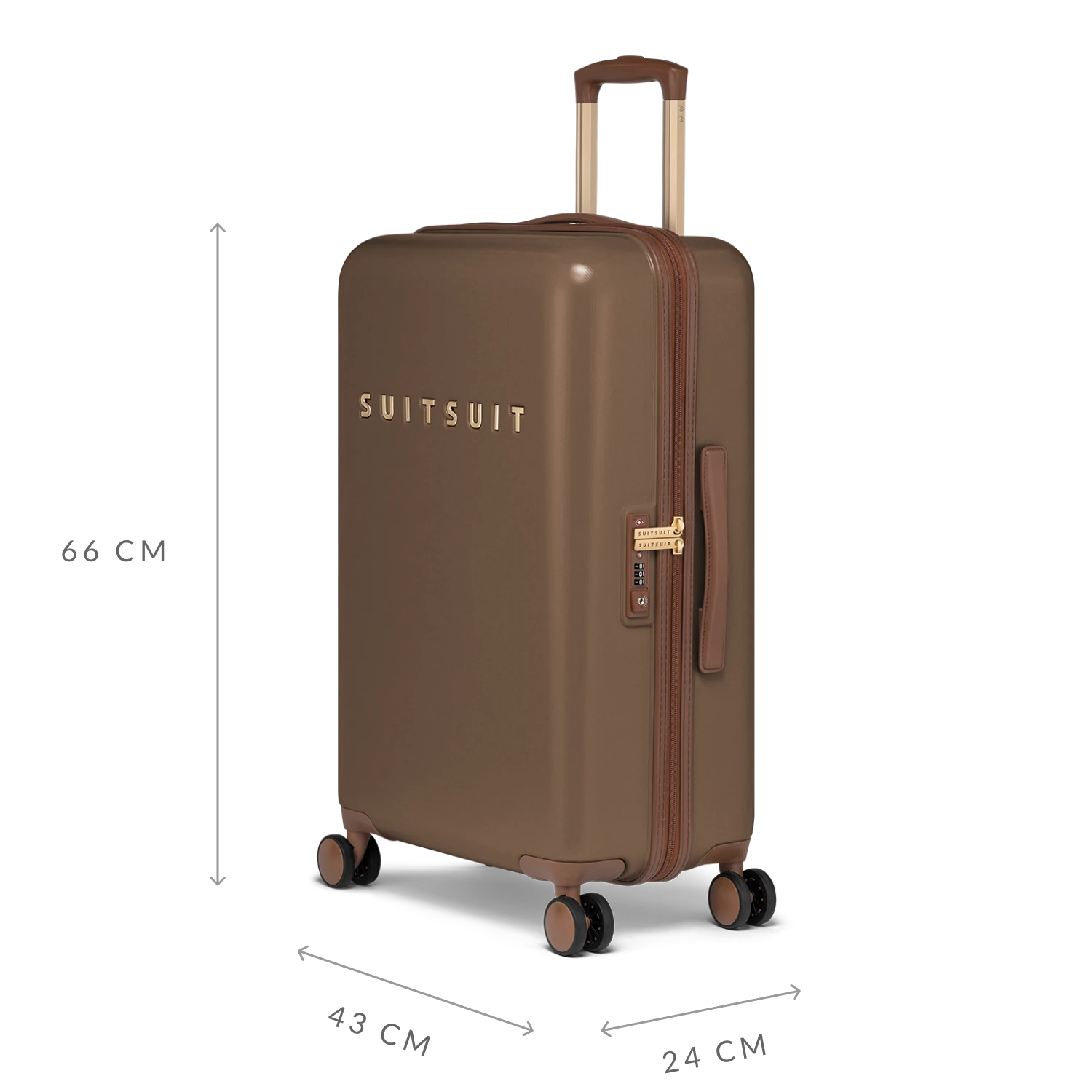 Fab Seventies - Cocoa Brown - Safe Travels Set (24 INCH) - Image 6