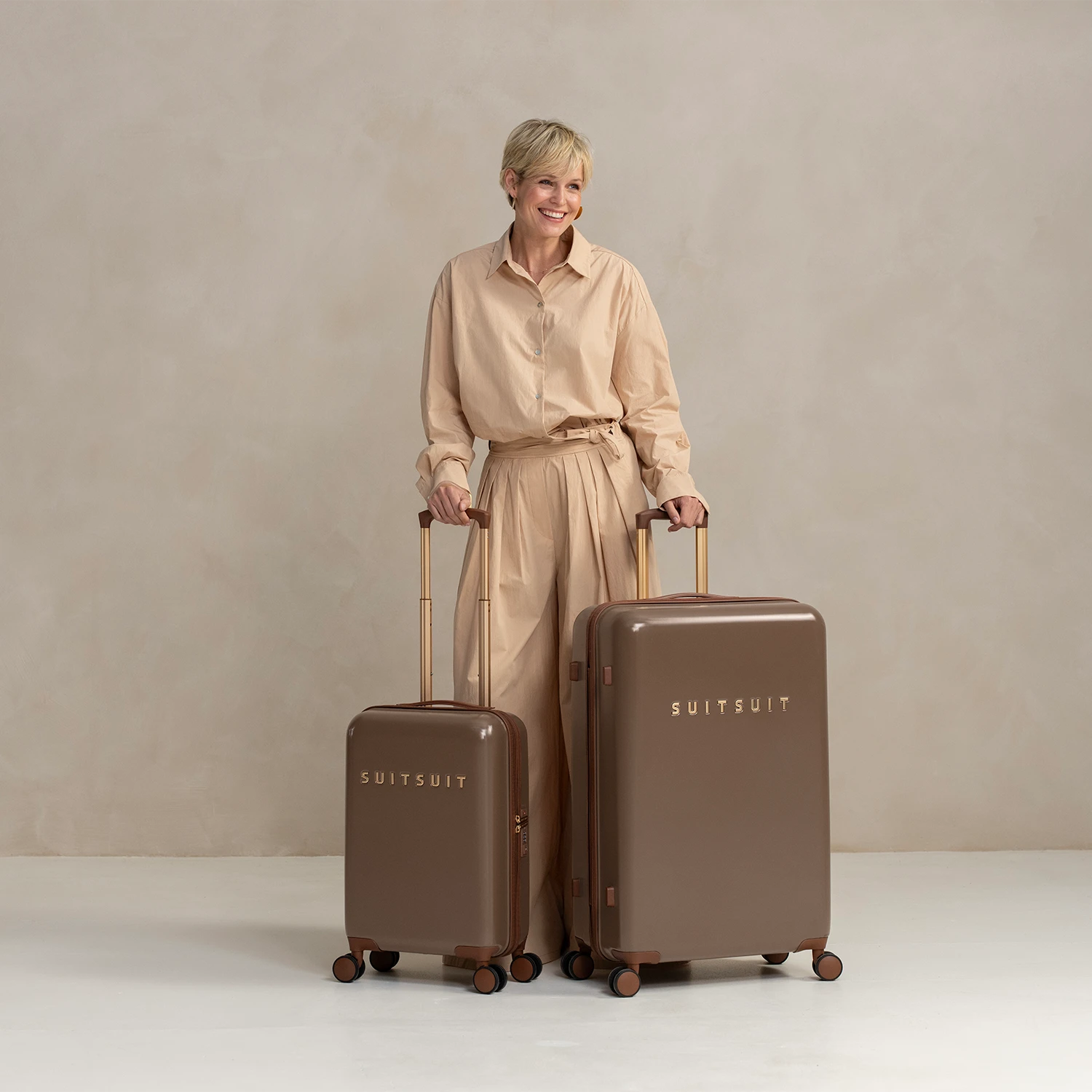 Fab Seventies - Cocoa Brown - Safe Travels Set (20/28 INCH) - Image 2